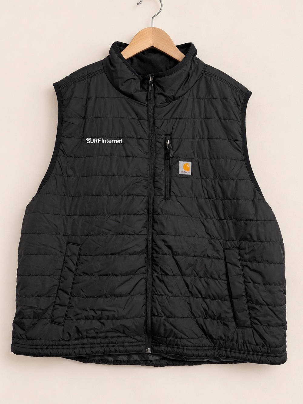 Carhartt Rain Defender Relaxed Fit Quilted Vest 3XL Black